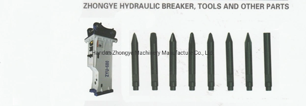 Stable Quality 42CrMoA Hydraulic Hammer Chisel for Atlas Hydraulic Breaker